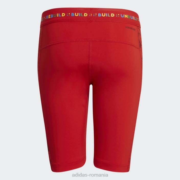 Adidas x lego play dresuri scurte roșii unisex roșu 2JBN19011
