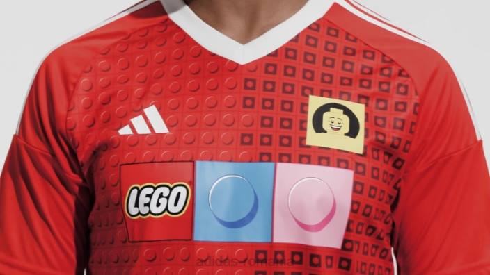 Adidas x lego tiro home tricou fashion bold portocaliu unisex portocaliu îndrăzneț 2JBN6160