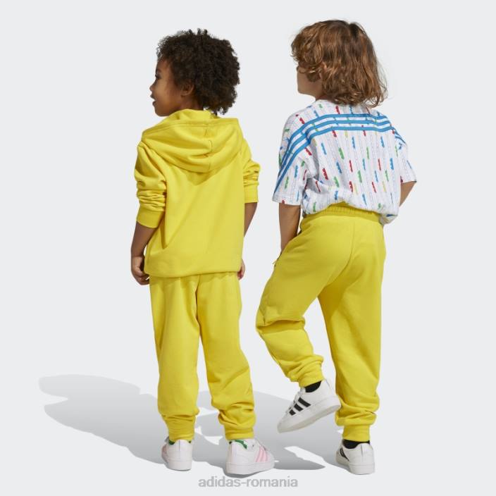 Adidas x pantaloni clasici lego galben moda unisex galben rosu 2JBN11607