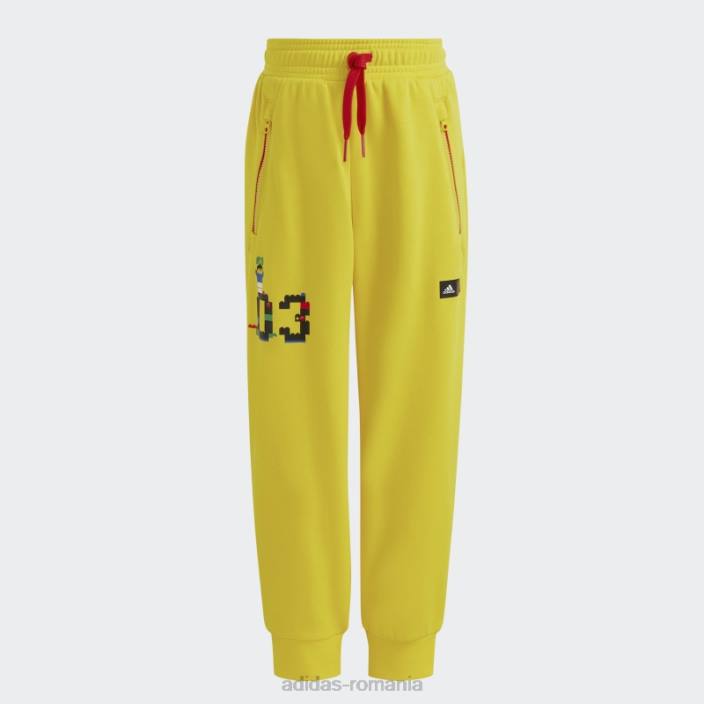 Adidas x pantaloni clasici lego galben moda unisex galben rosu 2JBN11607