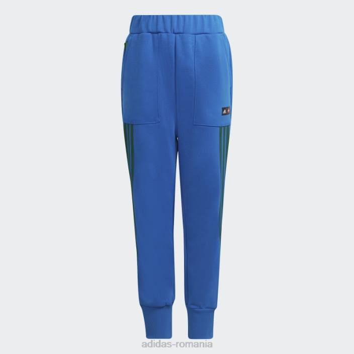 Adidas x pantaloni de jogging lego clasici la moda albastra unisex albastru verde 2JBN19094