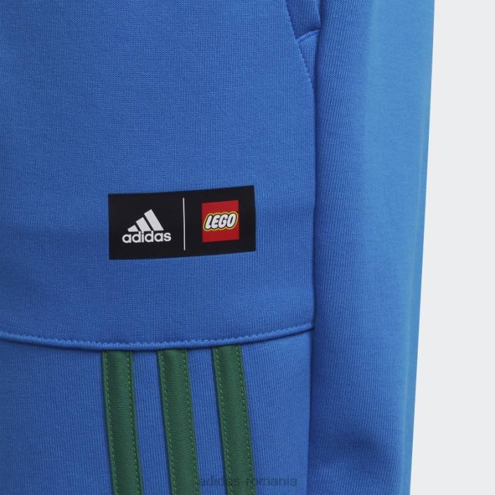 Adidas x pantaloni de jogging lego clasici la moda albastra unisex albastru verde 2JBN19094