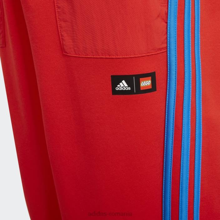 Adidas x pantaloni de jogging lego clasici roșii de modă unisex roșu/albastru/galben 2JBN18898