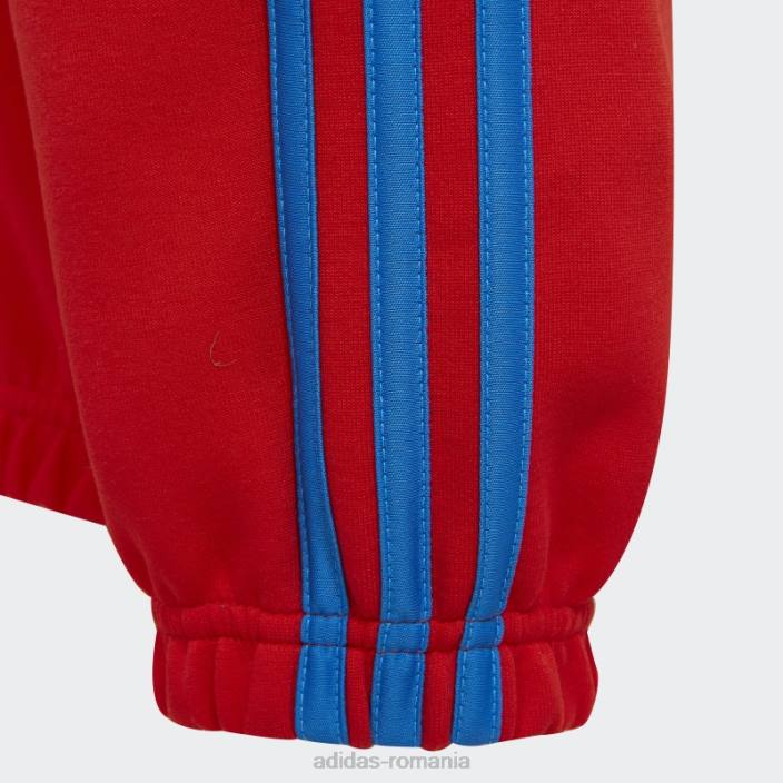 Adidas x pantaloni de jogging lego clasici roșii de modă unisex roșu/albastru/galben 2JBN18898
