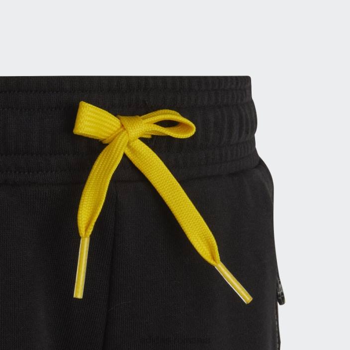 Adidas x pantaloni lego clasici moda neagra unisex negru/rosu 2JBN25235