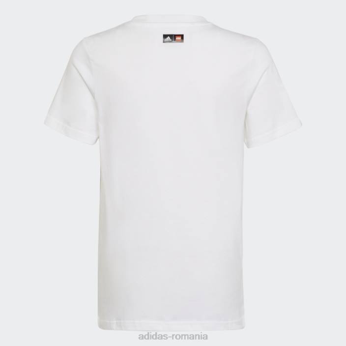 Adidas x tricou grafic lego clasic alb unisex alb 2JBN18835