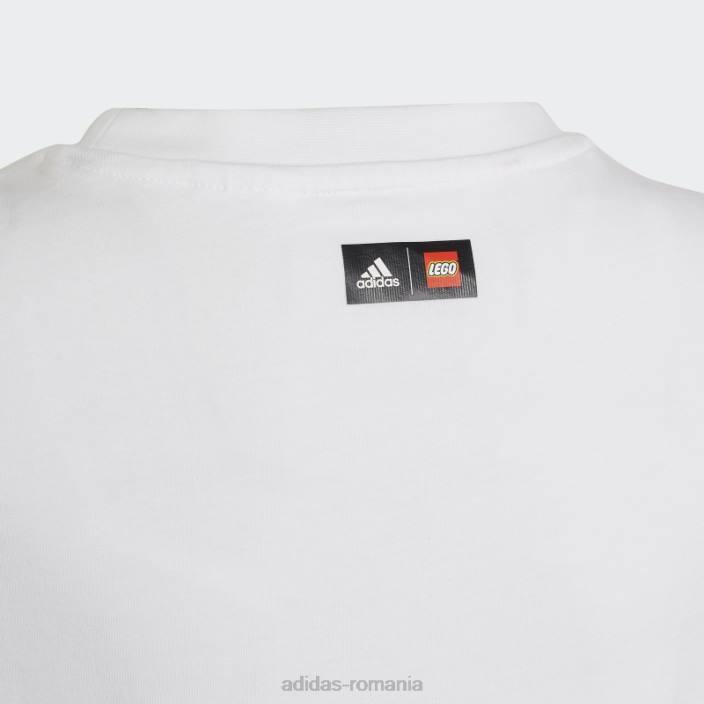 Adidas x tricou grafic lego clasic alb unisex alb 2JBN18835