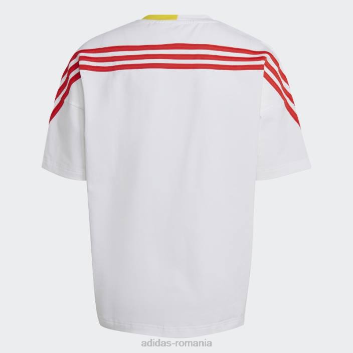 Adidas x tricou lego clasic alb unisex alb roșu 2JBN18676