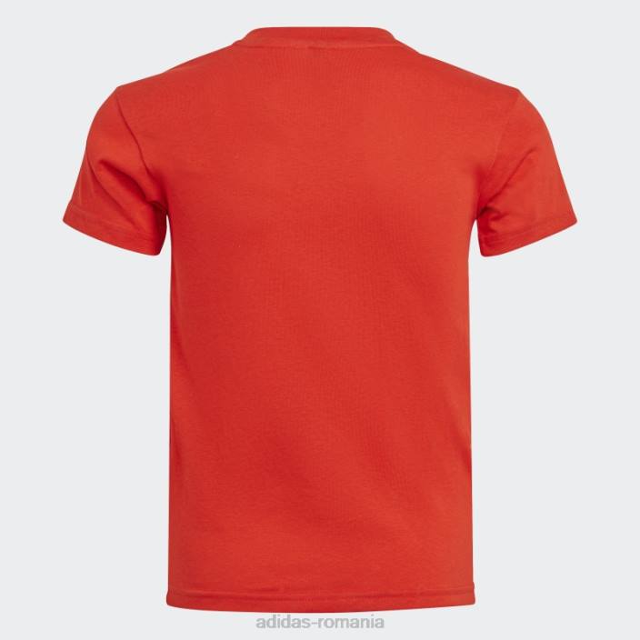 Adidas x tricou lego clasic roșu fierbinte unisex rosu albastru 2JBN19020