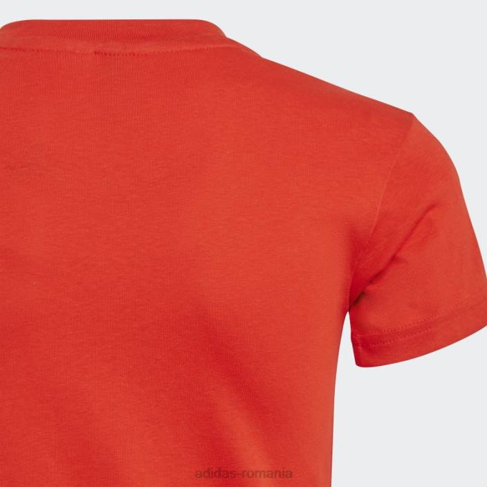 Adidas x tricou lego clasic roșu fierbinte unisex rosu albastru 2JBN19020