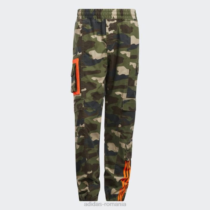 Adidas aop pantaloni cargo canvas camo (toate genurile) adidas unisex aop camo 2JBN1179