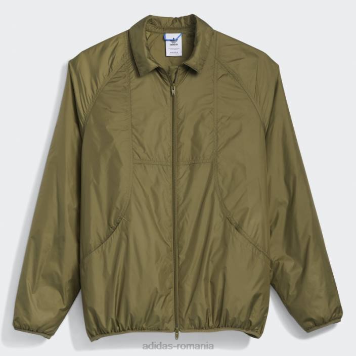 Adidas geacă izolată antrenor (gen neutru) olive adidas unisex măsline 2JBN14970
