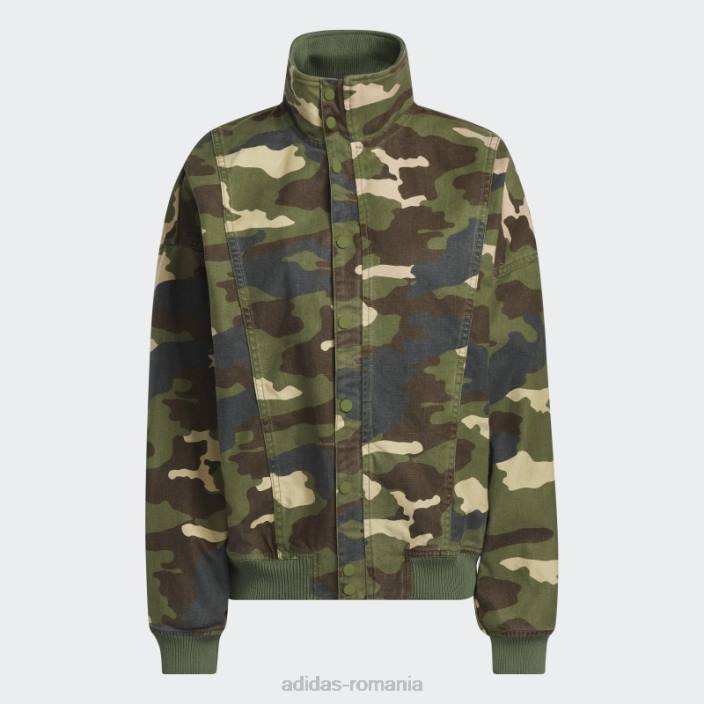 Adidas jachetă din pânză aop camo (toate genurile) unisex aop camo 2JBN1115