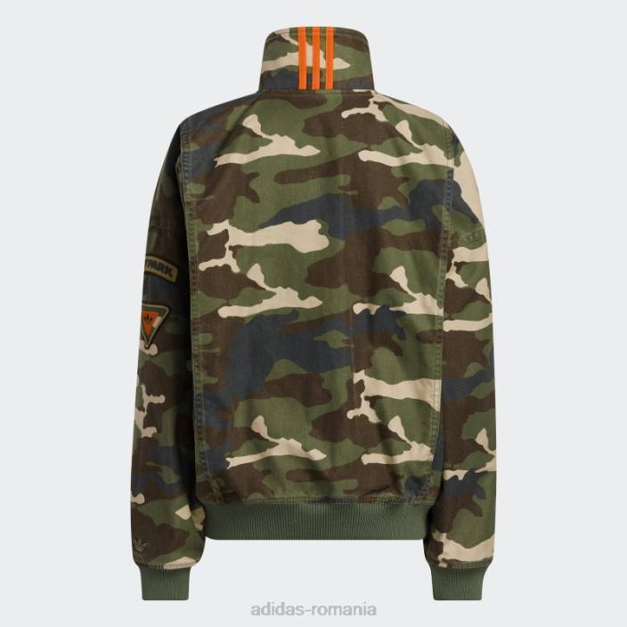 Adidas jachetă din pânză aop camo (toate genurile) unisex aop camo 2JBN1115