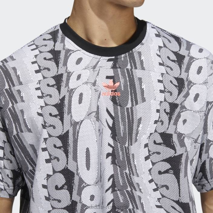 Adidas multicolor love unites tricou cu imprimeu doodle (gen neutru) adidas unisex multicolor 2JBN15171