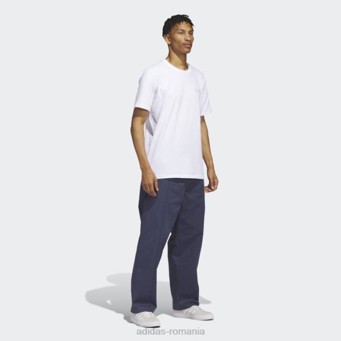 Adidas pantaloni bleumarin pintuck (gen neutru) adidas unisex bleumarin/negru 2JBN6375