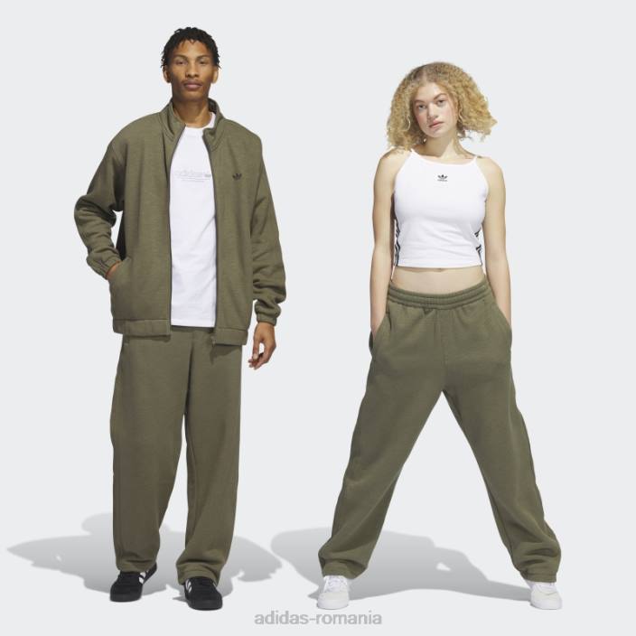 Adidas pantaloni de trening sst skateboarding olive (neutru de gen) unisex măsline 2JBN13462