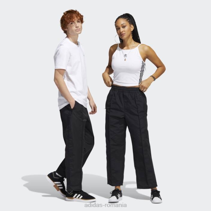 Adidas pantaloni negri pintuck (neutru de gen) unisex negru 2JBN1222