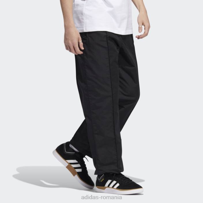 Adidas pantaloni negri pintuck (neutru de gen) unisex negru 2JBN1222