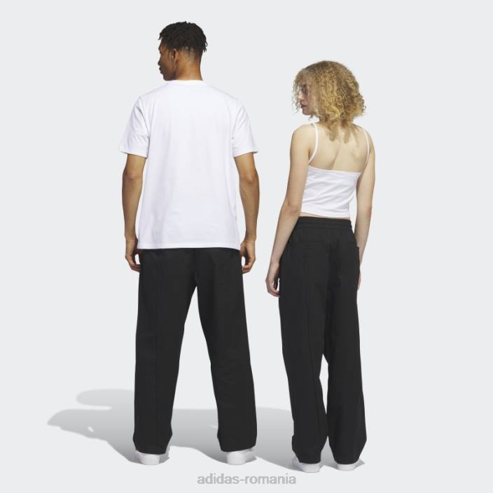Adidas pantaloni pintuck (gen neutru) negri unisex negru 2JBN13999