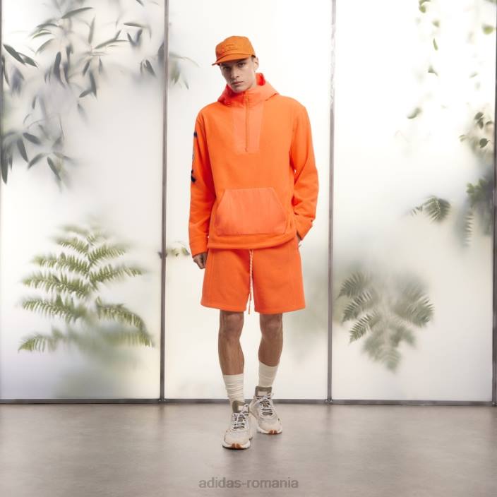 Adidas pantaloni scurți portocalii din lână polară (toate genurile) unisex portocale 2JBN1048