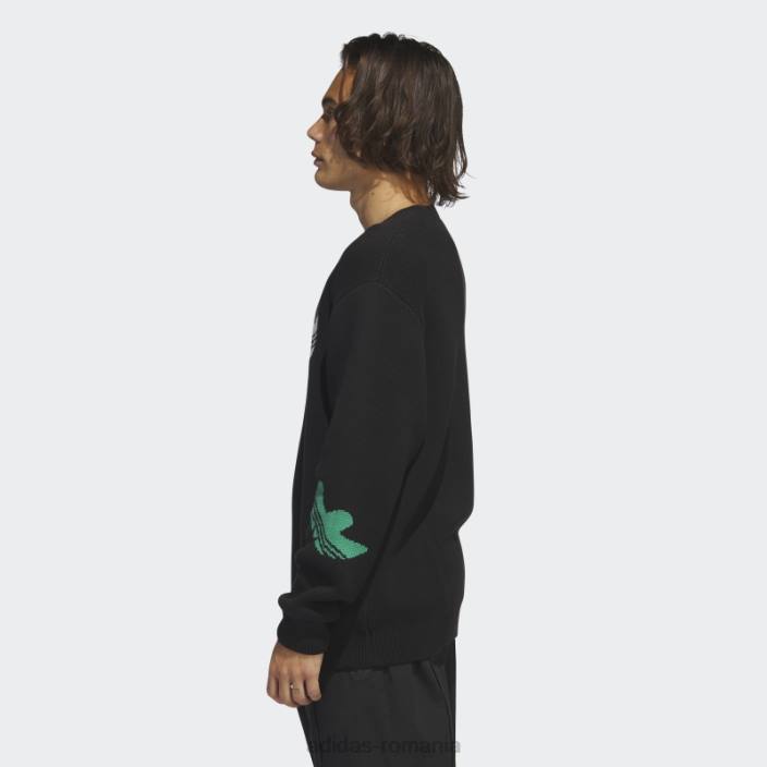 Adidas pulover tricot shmoofoil (neutru de gen) negru unisex negru/multicolor 2JBN1004