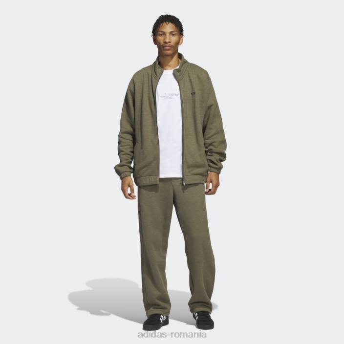 Adidas skateboarding firebird jachetă de sport (gen neutru) olive unisex măsline 2JBN5425