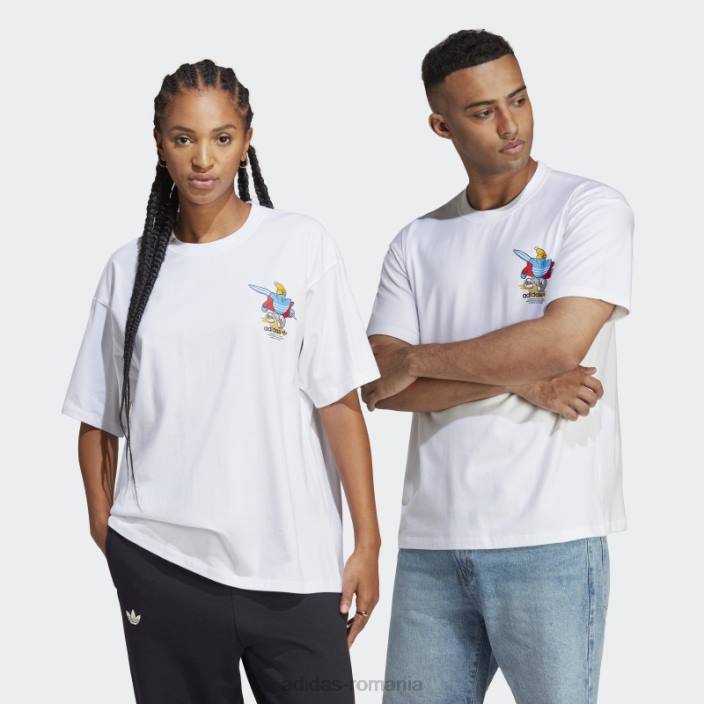 Adidas tricou de craciun (gen neutru) alb adidas unisex alb 2JBN14820