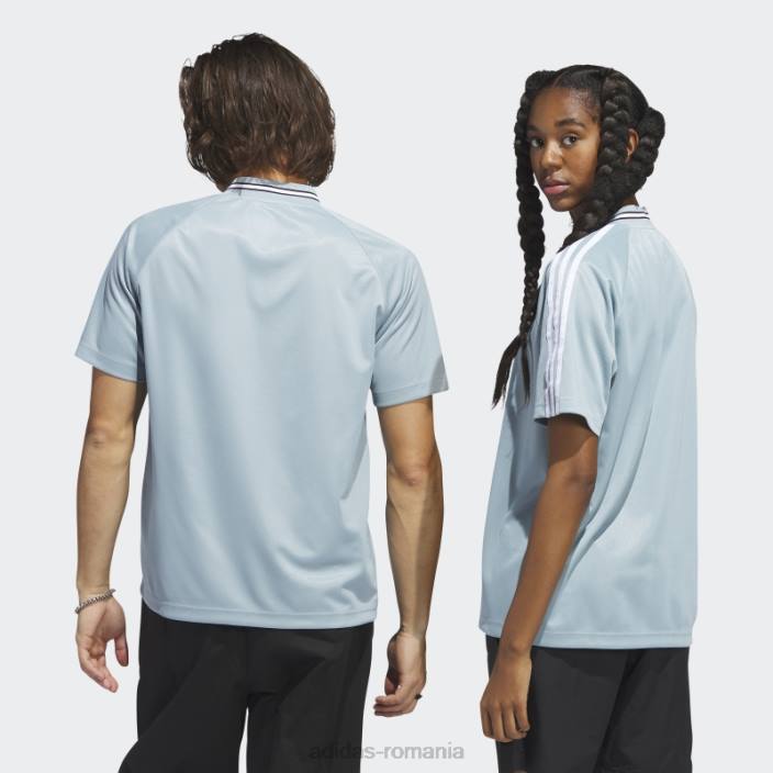 Adidas tricou gri de pește (fără sex) adidas unisex gri/alb/negru 2JBN5769