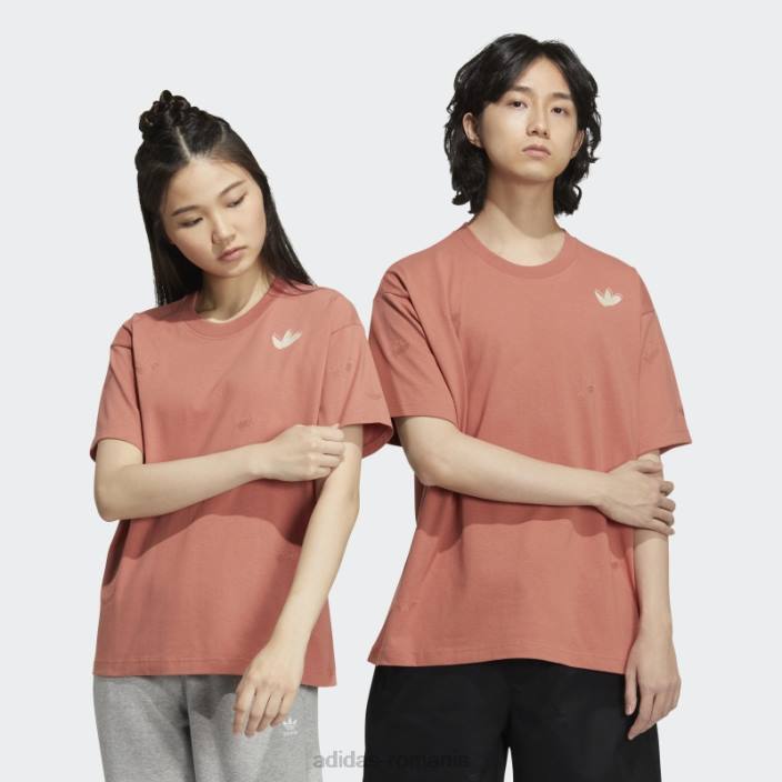 Adidas tricou împrăștiat în aer liber pământ unisex Pământ 2JBN1235