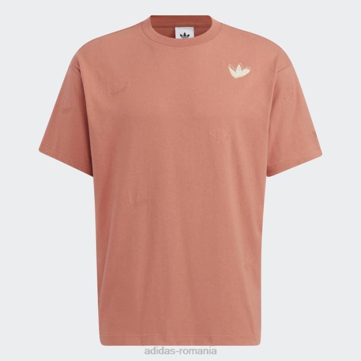 Adidas tricou împrăștiat în aer liber pământ unisex Pământ 2JBN1235