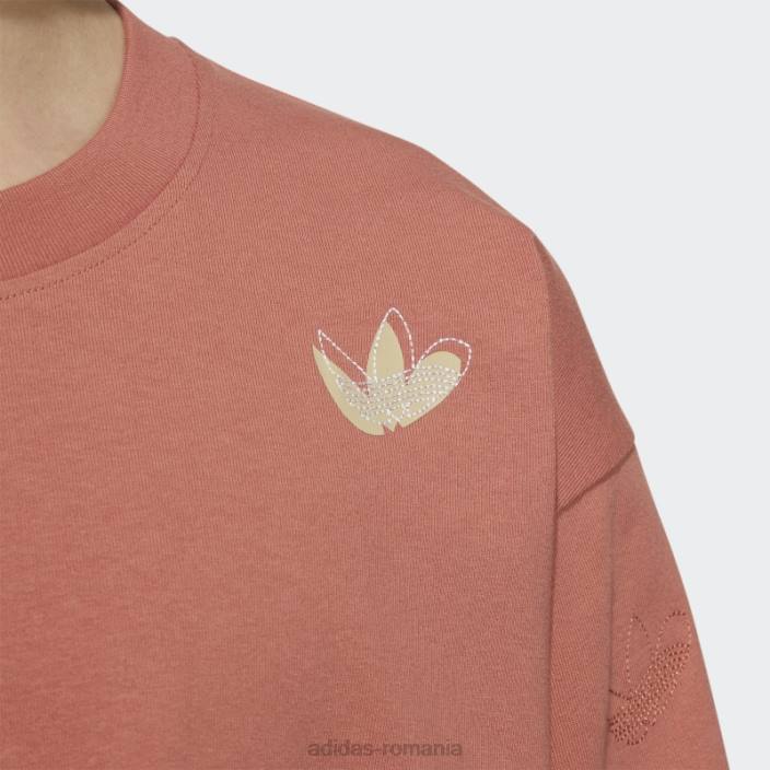 Adidas tricou împrăștiat în aer liber pământ unisex Pământ 2JBN1235