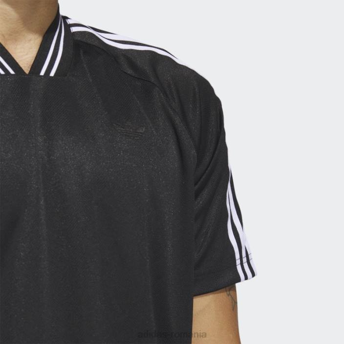 Adidas tricou negru cu oase de pește (fără sex) unisex alb negru 2JBN5771
