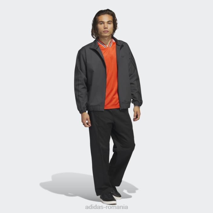 Adidas tricou roșu cu țesătură de pește (fără sex) unisex roșu/alb/negru 2JBN5770