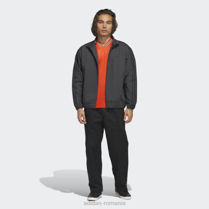 Adidas tricou roșu cu țesătură de pește (fără sex) unisex roșu/alb/negru 2JBN5770
