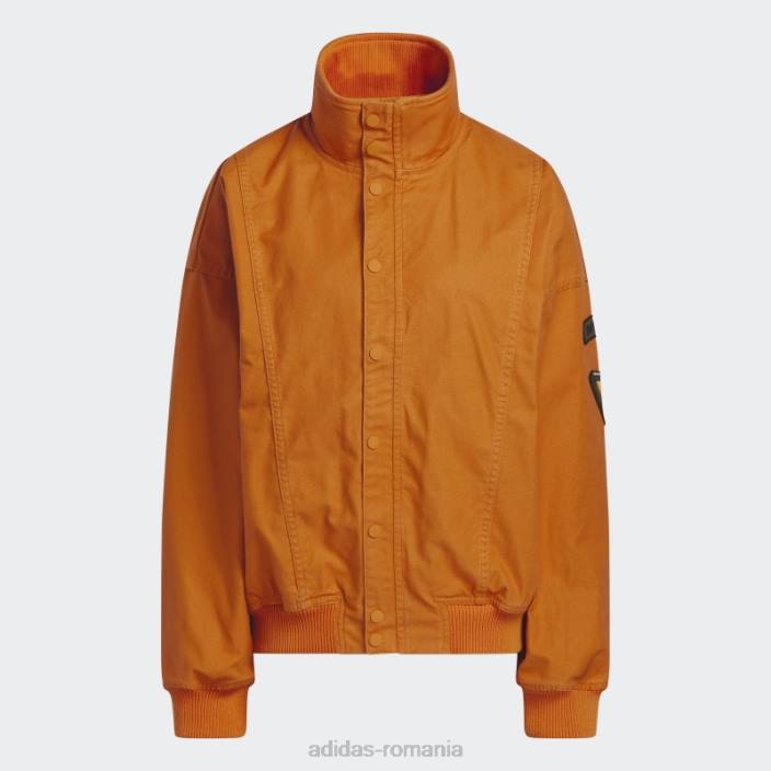 Adidas geacă de pânză portocalie focus (toate genurile) unisex focus portocaliu 2JBN13600
