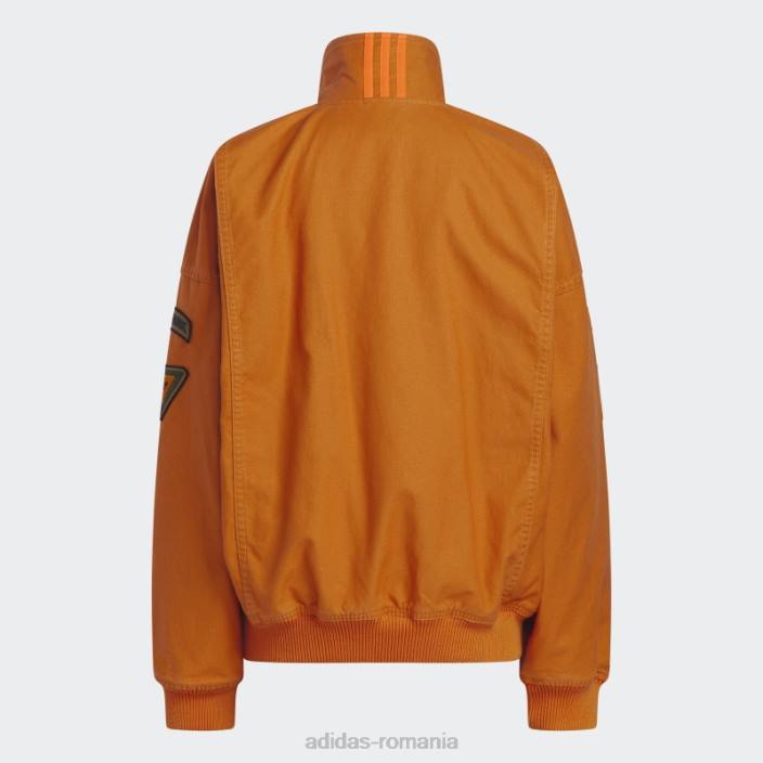 Adidas geacă de pânză portocalie focus (toate genurile) unisex focus portocaliu 2JBN13600