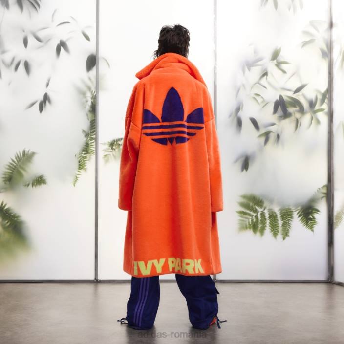 Adidas haină portocalie de blană artificială (toate genurile) unisex portocale 2JBN13180