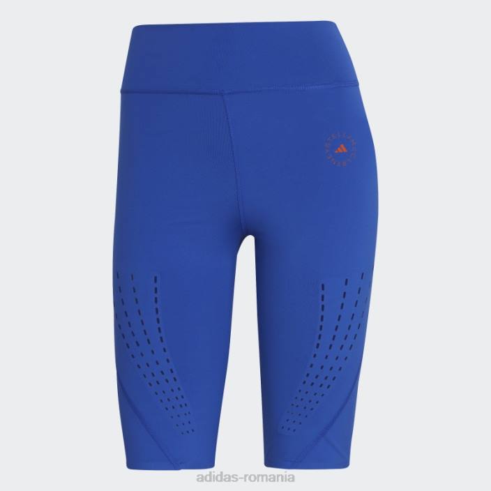 Adidas albastru îndrăzneț de stella mccartney colanți de antrenament pentru ciclism truepurpose fierbinți unisex albastru îndrăzneț 2JBN2618
