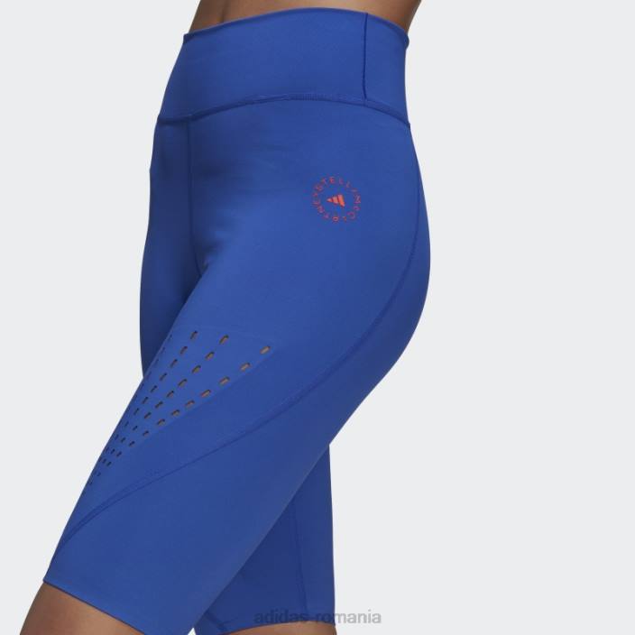 Adidas albastru îndrăzneț de stella mccartney colanți de antrenament pentru ciclism truepurpose fierbinți unisex albastru îndrăzneț 2JBN2618