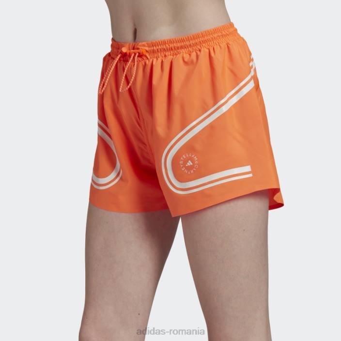 Adidas aplicație portocalie de stella mccartney Truepace pantaloni scurți de alergare fashion unisex aplicație portocalie 2JBN2239