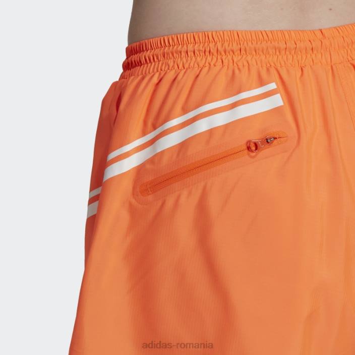 Adidas aplicație portocalie de stella mccartney Truepace pantaloni scurți de alergare fashion unisex aplicație portocalie 2JBN2239
