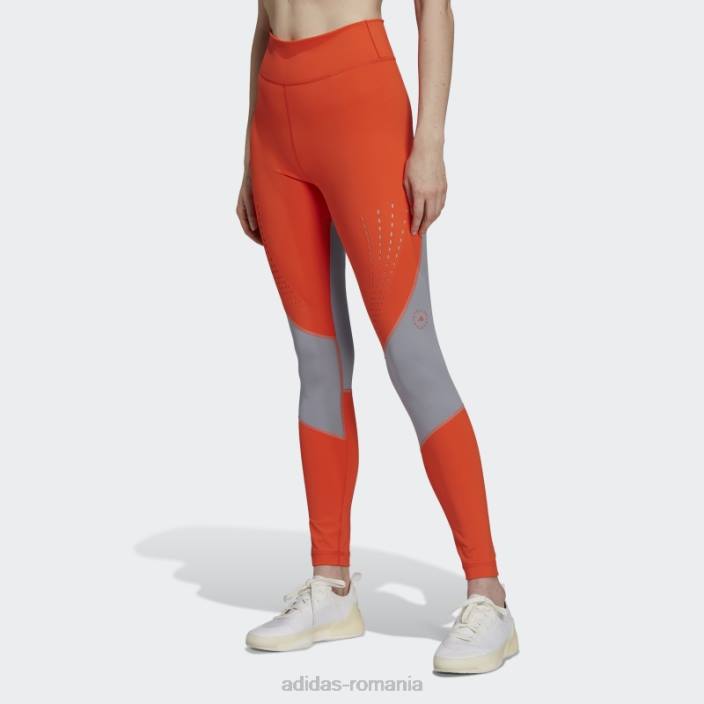 Adidas by stella mccartney jambiere de antrenament truepurpose portocaliu fierbinte unisex portocaliu/onix deschis 2JBN2629