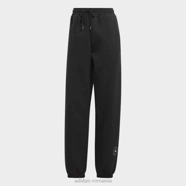 Adidas by stella mccartney pantaloni de trening transpirație negru unisex alb negru 2JBN16863