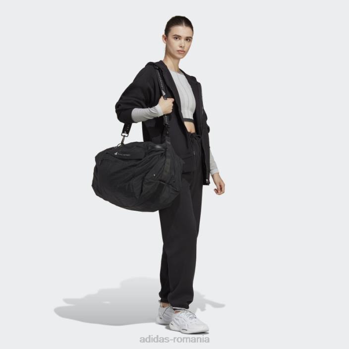 Adidas by stella mccartney pantaloni de trening transpirație negru unisex alb negru 2JBN16863