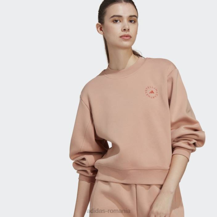 Adidas by stella mccartney sportswear hanorac moale almond fierbinte unisex migdale moale 2JBN16694
