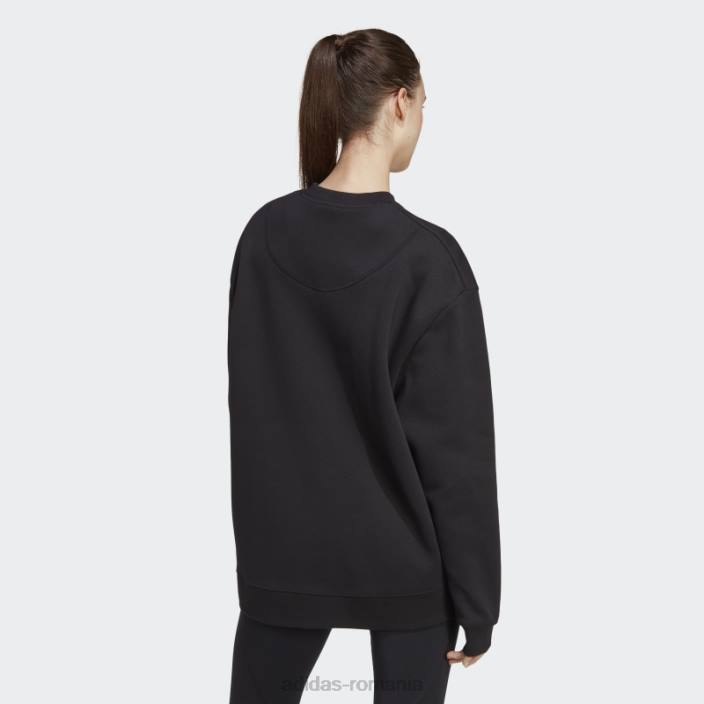 Adidas by stella mccartney sportswear hanorac negru fierbinte unisex alb negru 2JBN10150