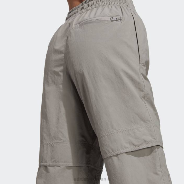Adidas by stella mccartney truecasuals pantaloni de sport țesuți uni gri porumbel unisex gri porumbel 2JBN23842