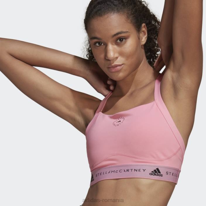 Adidas by stella mccartney truepurpose sutien mediu de sustinere roz fashion unisex roz 2JBN2505