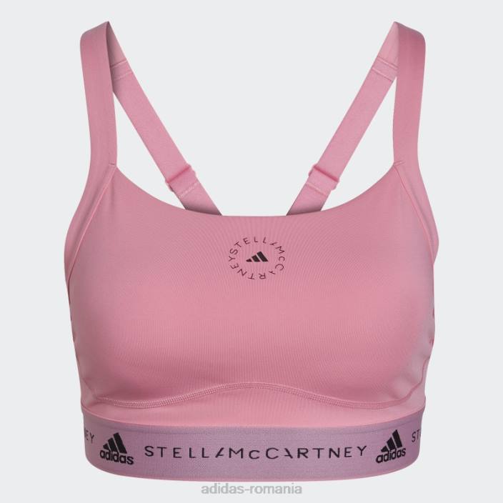 Adidas by stella mccartney truepurpose sutien mediu de sustinere roz fashion unisex roz 2JBN2505
